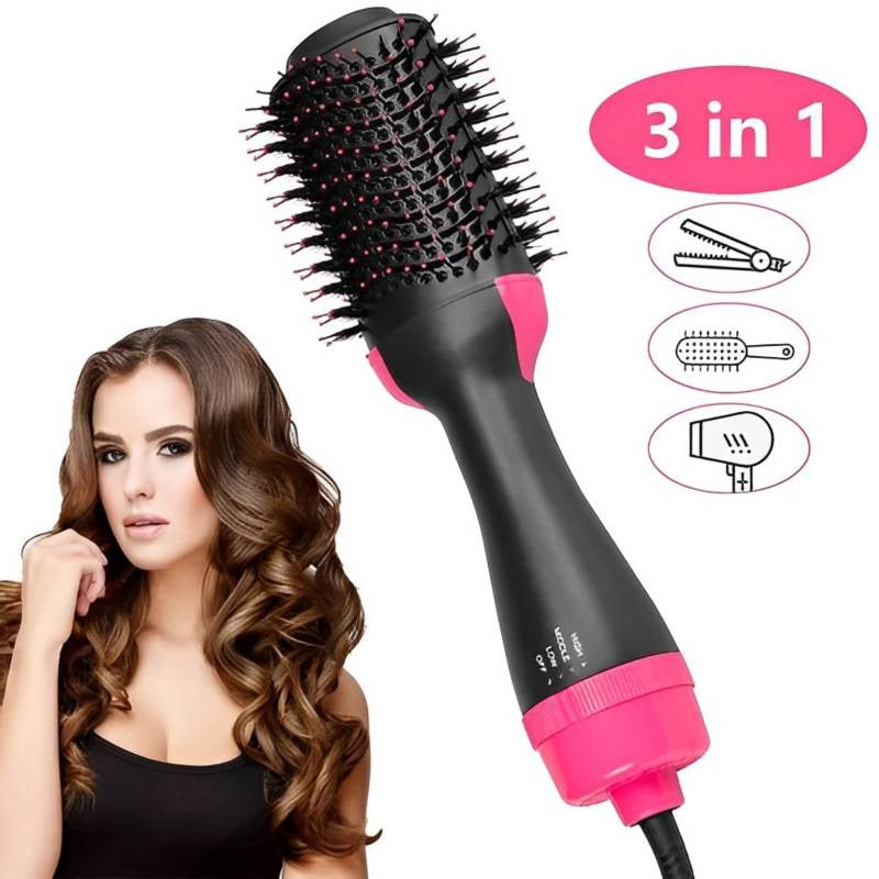 HairDryerBrush™ - Cepillo 3 en 1, Peina - Seca - Alisa