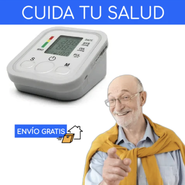 Prart™ - Tensiómetro - Medidor De Presión Arterial En Casa