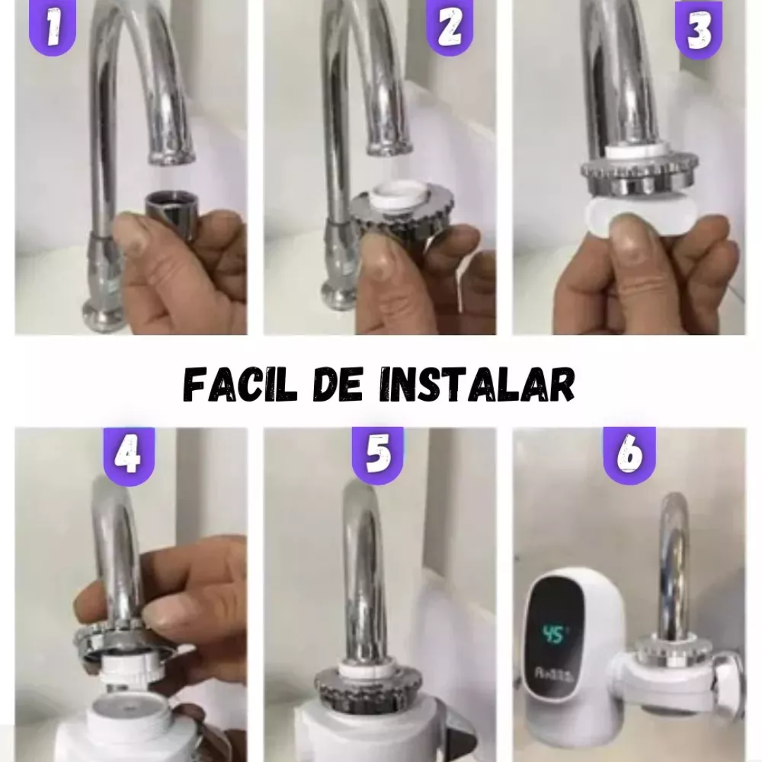 Hotwat™ - Grifo Calentador De Agua con Pantalla Digital