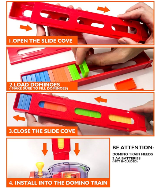 Traindom™ - Tren domino con sonido