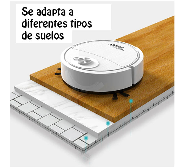 Robsmart™ - Robot Aspiradora Inteligente 3 En 1