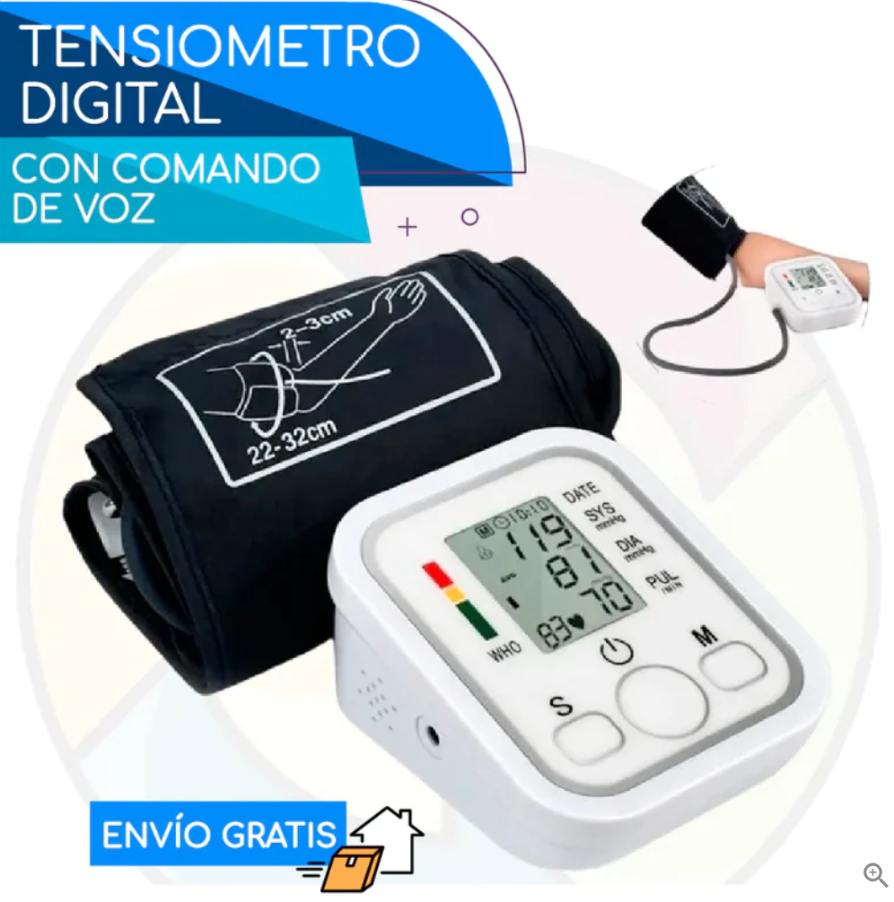 Prart™ - Tensiómetro - Medidor De Presión Arterial En Casa